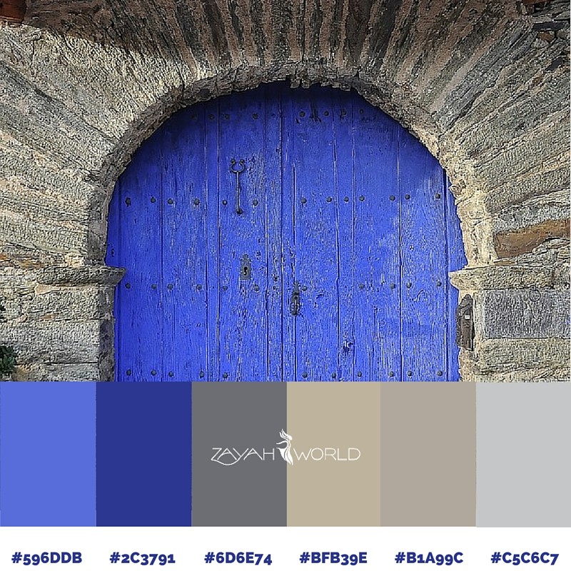 Spring Colour Palette by Zayah World - Bright Door