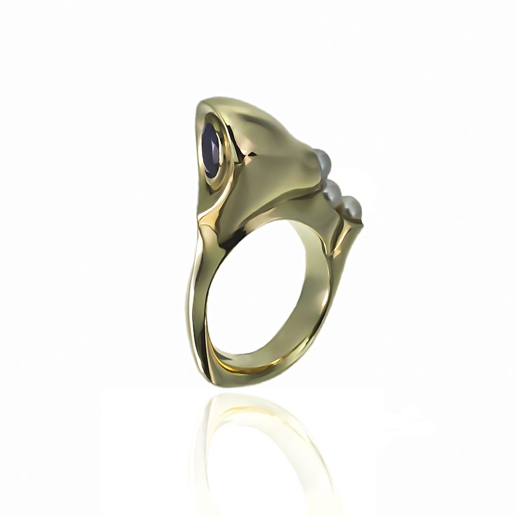 Wearable Art Jewellery - Cardinal of London Interstellar Ring