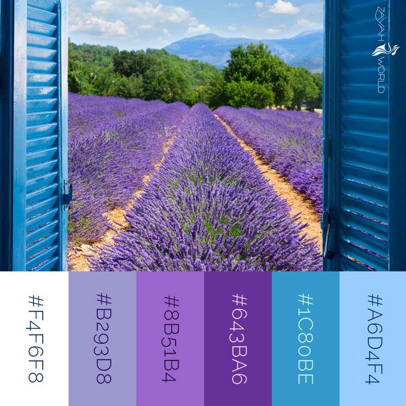 Summer Colour Palette - Heavenly Fragrance