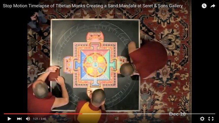 Tibetan Mandala video