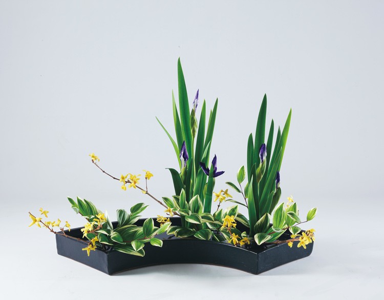 Rimpa Ohara Ikebana example