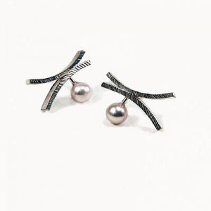 Helen Swan's pearl earrings