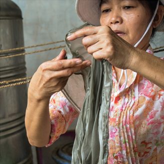 Natural dyeing