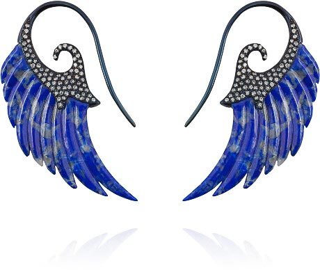 Wing Earrings at Moda Operandi for Noor Fares