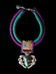 Purple and Turquoise Jewellery by Gretchen Schields